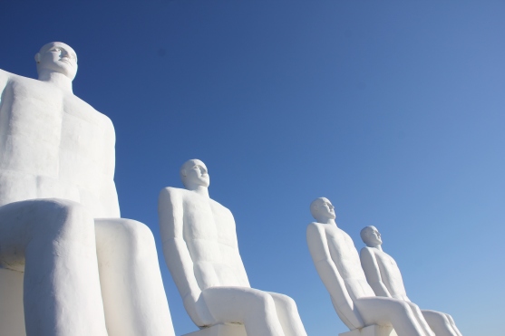 Esbjerg on tundud oma nelja mehe skulptuuri poolest